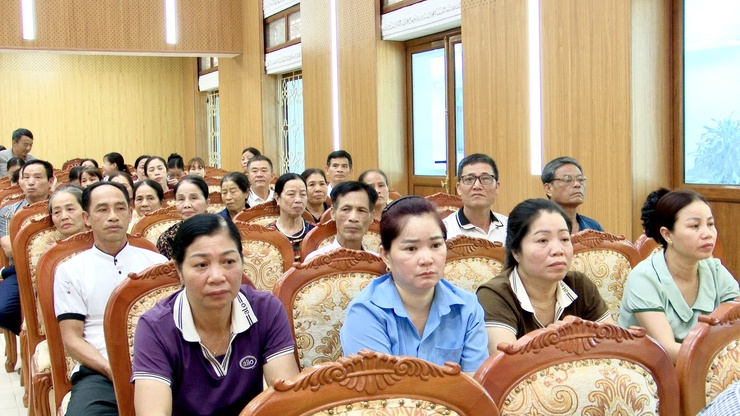 Hội nghị tiếp xúc cử tri trước Kỳ họp thứ Ba HĐND xã Thư Lâm khóa II, nhiệm kỳ 2026 – 2031 tại Tổ đại biểu số 2- Ảnh 4.
