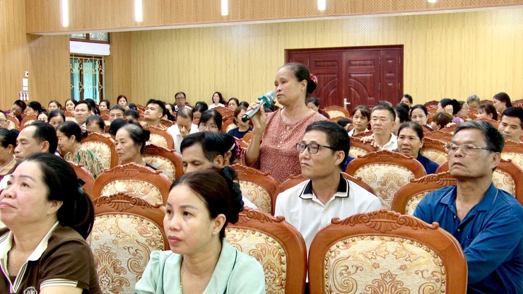 Hội nghị tiếp xúc cử tri trước Kỳ họp thứ Ba HĐND xã Thư Lâm khóa II, nhiệm kỳ 2026 – 2031 tại Tổ đại biểu số 2- Ảnh 21.