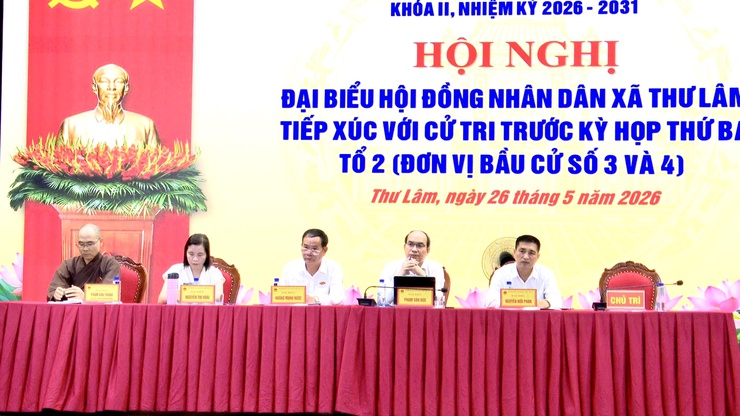 Hội nghị tiếp xúc cử tri trước Kỳ họp thứ Ba HĐND xã Thư Lâm khóa II, nhiệm kỳ 2026 – 2031 tại Tổ đại biểu số 2- Ảnh 25.