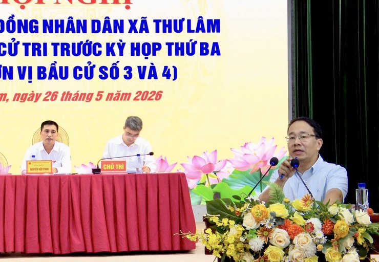 Hội nghị tiếp xúc cử tri trước Kỳ họp thứ Ba HĐND xã Thư Lâm khóa II, nhiệm kỳ 2026 – 2031 tại Tổ đại biểu số 2- Ảnh 26.