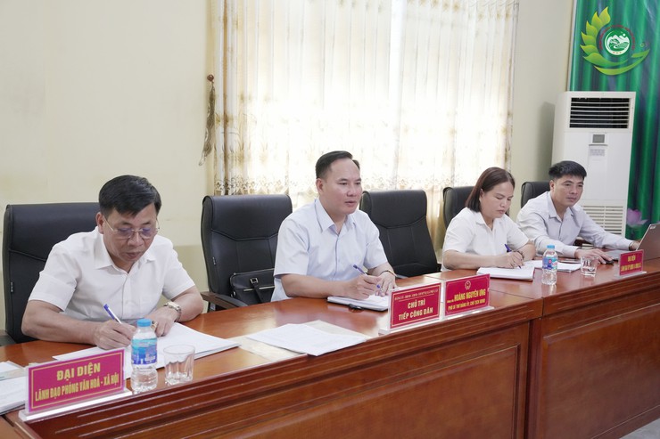 Đồng chí Chủ tịch UBND xã Phú Cát tiếp công dân định kỳ tháng 5/2026- Ảnh 2.