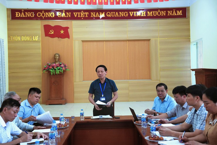THƯỜNG TRỰC ĐẢNG ỦY XÃ HƯNG ĐẠO LÀM VIỆC VỚI THÔN ĐỒNG LƯ- Ảnh 9.