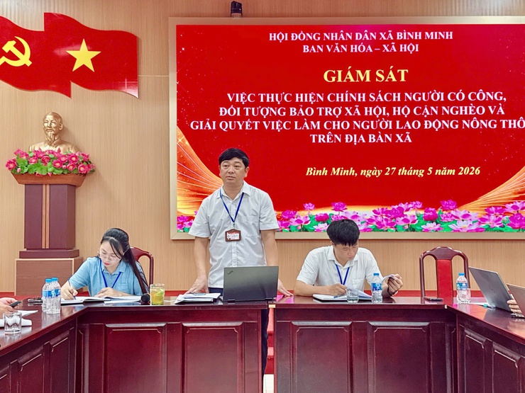 XÃ BÌNH MINH: CHĂM LO AN SINH XÃ HỘI BẰNG NHỮNG VIỆC LÀM CỤ THỂ, THIẾT THỰC- Ảnh 2.