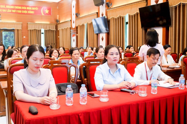 Hội nghị tập huấn nghiệp vụ uỷ thác cho vay vốn Ngân hàng Chính sách xã hội và Ngân hàng Agirbank Chi nhánh Quốc Oai năm 2026- Ảnh 2.