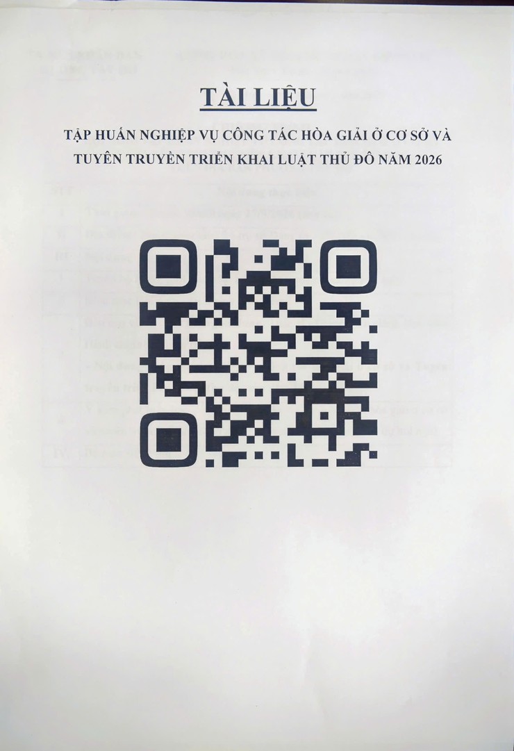 Phường Tây Hồ: Nâng cao năng lực cho đội ngũ hòa giải viên cơ sở và phổ biến triển khai Luật Thủ đô năm 2026- Ảnh 5.