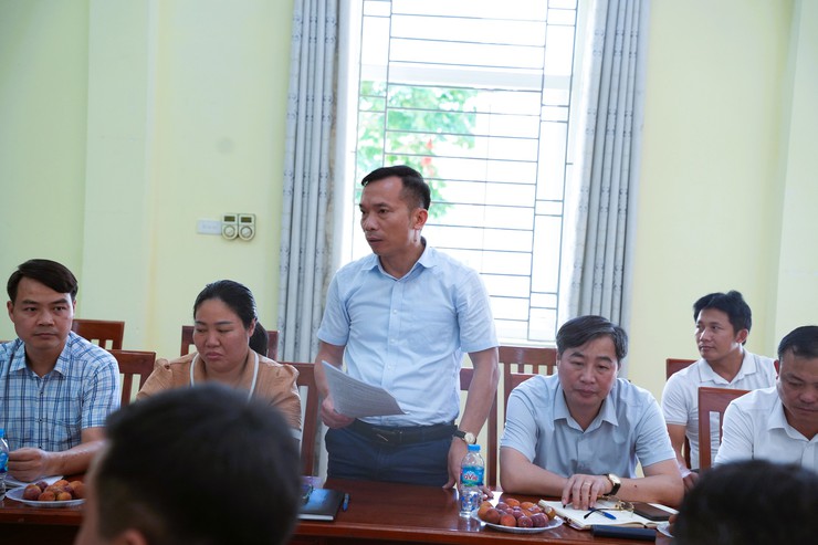 THƯỜNG TRỰC ĐẢNG ỦY XÃ HƯNG ĐẠO LÀM VIỆC VỚI THÔN ĐỒNG LƯ- Ảnh 5.