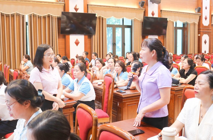 Hội nghị tập huấn nghiệp vụ uỷ thác cho vay vốn Ngân hàng Chính sách xã hội và Ngân hàng Agirbank Chi nhánh Quốc Oai năm 2026- Ảnh 7.