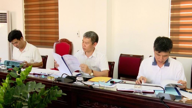 Ban tổ chức cuộc thi chính luận bảo vệ nền tảng tư tưởng của Đảng lần thứ Sáu xã Chuyên Mỹ chấm lựa chọn 10 tác phẩm gửi tham gia cuộc thi cấp thành phố- Ảnh 2.