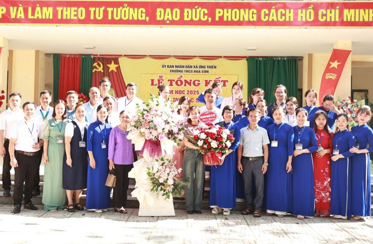 Trường THCS Hoa Sơn: Ghi nhận thành tích năm học 2025 – 2026, tiếp lửa cho thế hệ học sinh trưởng thành- Ảnh 5.