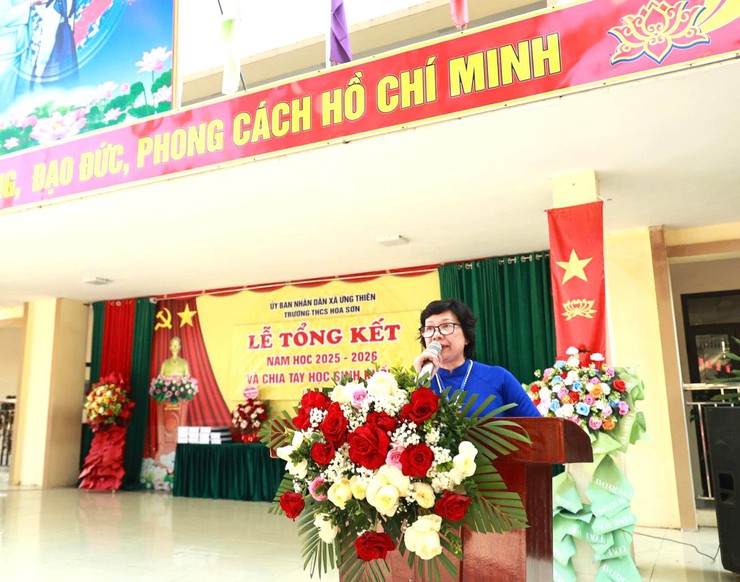 Trường THCS Hoa Sơn: Ghi nhận thành tích năm học 2025 – 2026, tiếp lửa cho thế hệ học sinh trưởng thành- Ảnh 2.