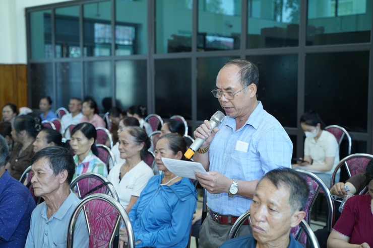 Đồng chí Bí thư Đảng ủy, Chủ tịch HĐND xã TXCT 7 thôn khu vực Chuyên Mỹ- Ảnh 5.