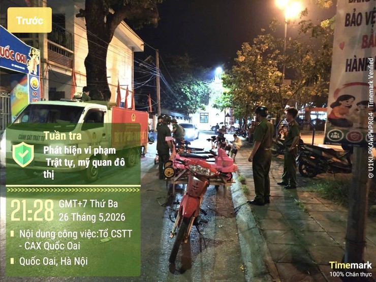 QUỐC OAI KIÊN QUYẾT XỬ LÝ, CHẤM DỨT HOẠT ĐỘNG XE ĐIỆN TỰ PHÁT TẠI KHU VỰC SÂN VẬN ĐỘNG XÃ- Ảnh 4.