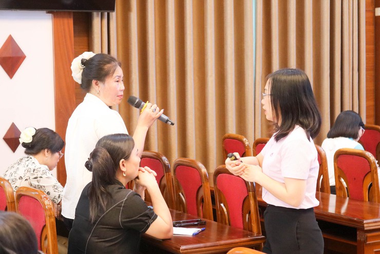Hội nghị tập huấn nghiệp vụ uỷ thác cho vay vốn Ngân hàng Chính sách xã hội và Ngân hàng Agirbank Chi nhánh Quốc Oai năm 2026- Ảnh 8.
