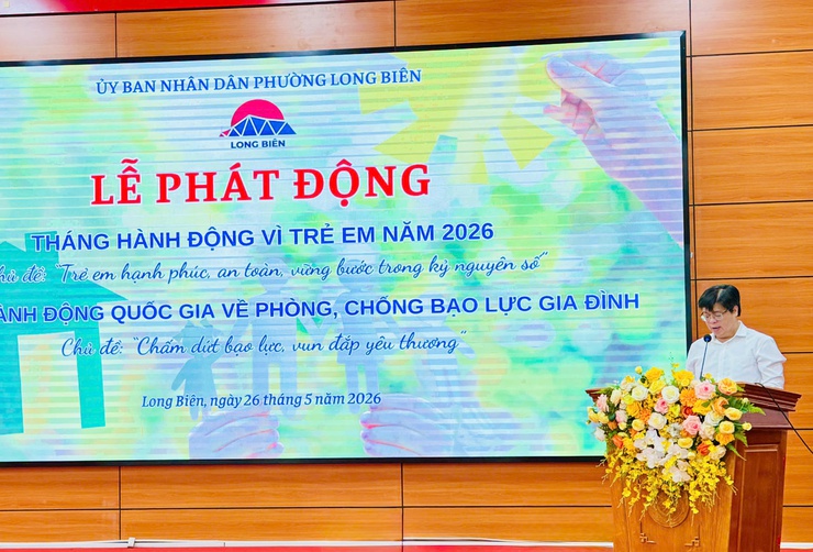 Phát động Tháng hành động vì trẻ em, Tháng hành động quốc gia về phòng, chống bạo lực gia đình năm 2026 và truyền thông về công tác bảo vệ, chăm sóc trẻ em; công tác phòng, chống bạo lực gia đình- Ảnh 1.