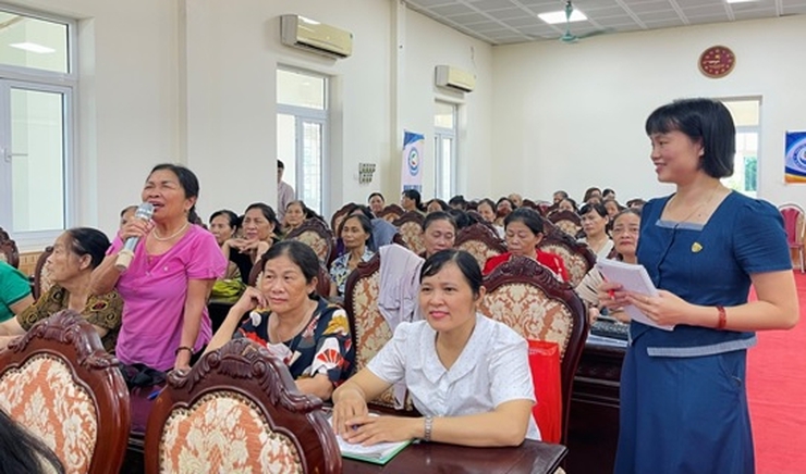 Tập huấn kỹ năng tư vấn, tham vấn cho cộng tác viên làm công tác bảo vệ trẻ em tại xã Nam Phù- Ảnh 1.