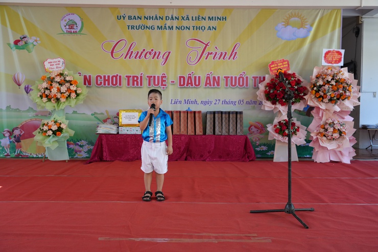 Trường Mầm non Thọ An: Chương trình “Sân chơi trí tuệ- Dấu ấn tuổi thơ” năm học 2025- 2026- Ảnh 6.