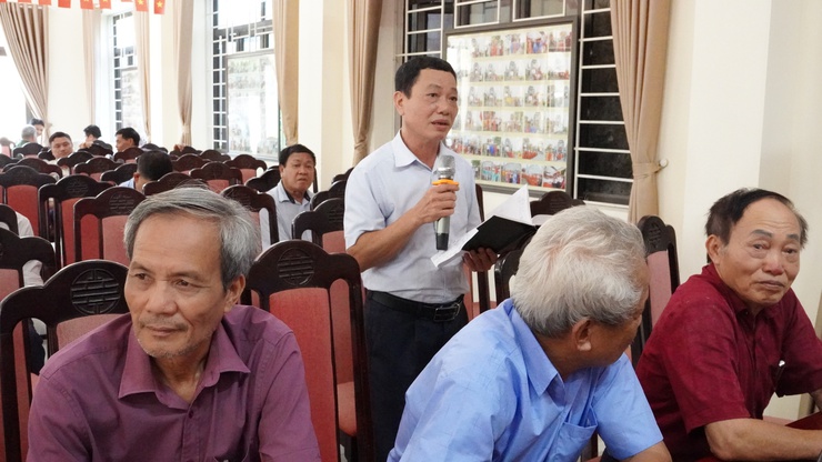 Tổ đại biểu số 4 HĐND xã Phượng Dực tiếp xúc cử tri trước Kỳ họp thứ Hai- Ảnh 2.