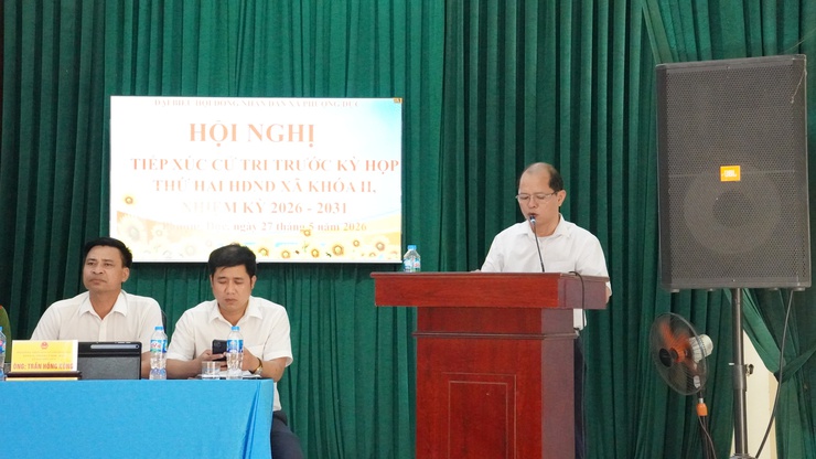 Tổ đại biểu số 4 HĐND xã Phượng Dực tiếp xúc cử tri trước Kỳ họp thứ Hai- Ảnh 3.