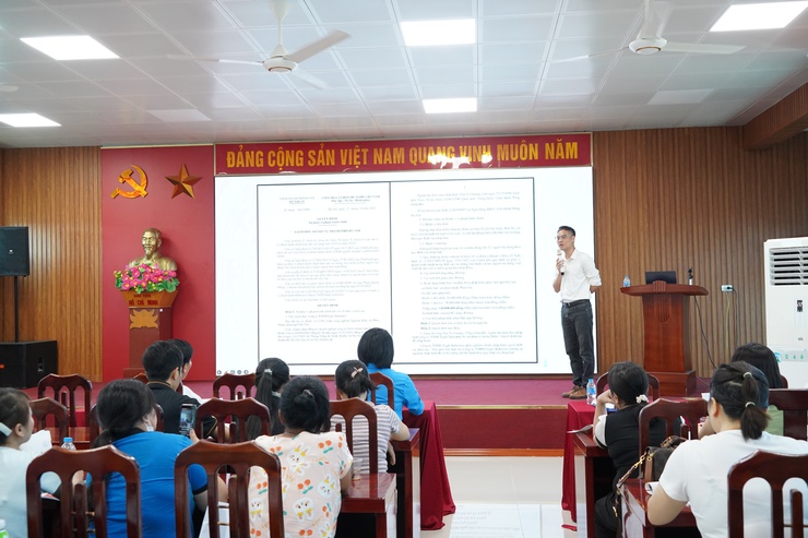 Phường Chương Mỹ tổ chức tập huấn an toàn, vệ sinh lao động và khám sức khỏe miễn phí cho đoàn viên Công đoàn- Ảnh 12.