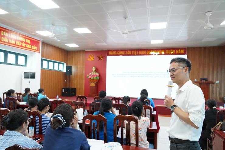 Phường Chương Mỹ tổ chức tập huấn an toàn, vệ sinh lao động và khám sức khỏe miễn phí cho đoàn viên Công đoàn- Ảnh 13.