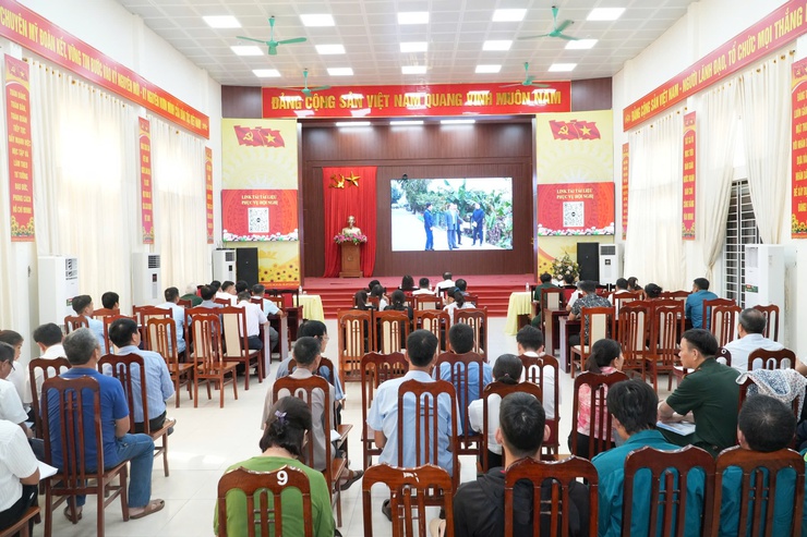 Chuyên Mỹ tổng kết công tác phòng thủ dân sự năm 2025, triển khai nhiệm vụ trọng tâm năm 2026- Ảnh 1.