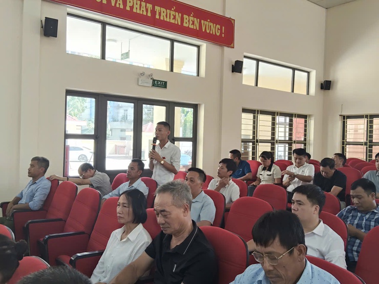 HĐND xã Nội Bài tiếp xúc cử tri chuyên đề về công tác quản lý đất đai, trật tự xây dựng- Ảnh 7.
