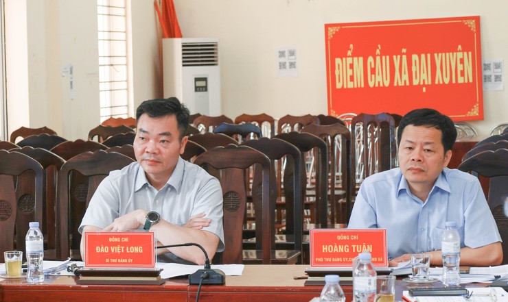 Hội nghị nghe báo cáo công tác quy hoạch tổng thể và tiến độ giải ngân vốn đầu tư công trên địa bàn xã Đại Xuyên- Ảnh 2.
