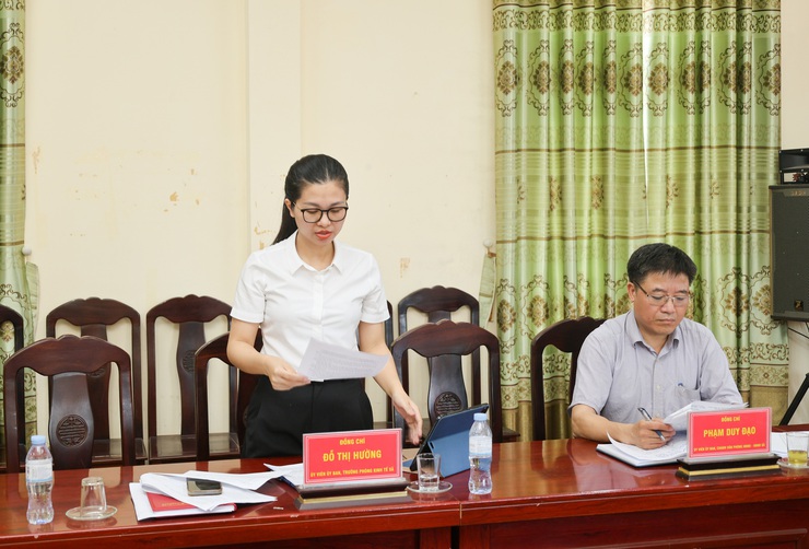 Hội nghị UBND xã họp bàn thống nhất một số nội dung công việc- Ảnh 2.