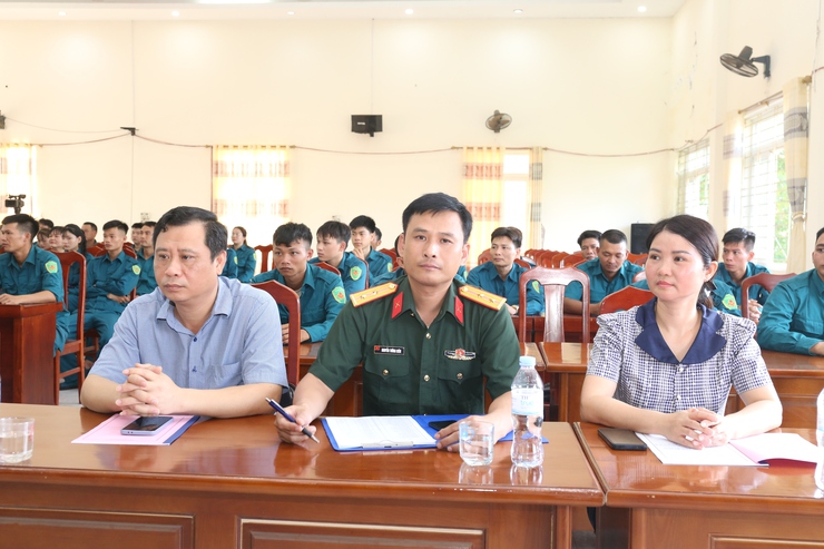 Xã Bất Bạt Khai mạc huấn luyện lực lượng Dân quân cơ động năm 2026- Ảnh 3.