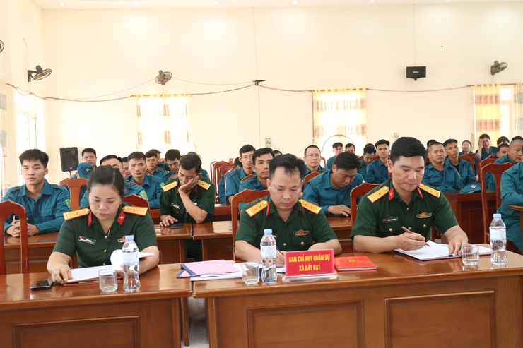 Xã Bất Bạt Khai mạc huấn luyện lực lượng Dân quân cơ động năm 2026- Ảnh 4.