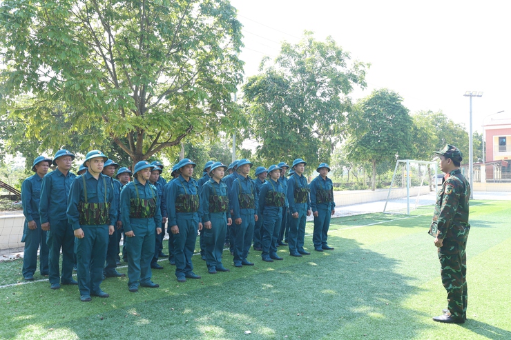 Xã Bất Bạt Khai mạc huấn luyện lực lượng Dân quân cơ động năm 2026- Ảnh 7.