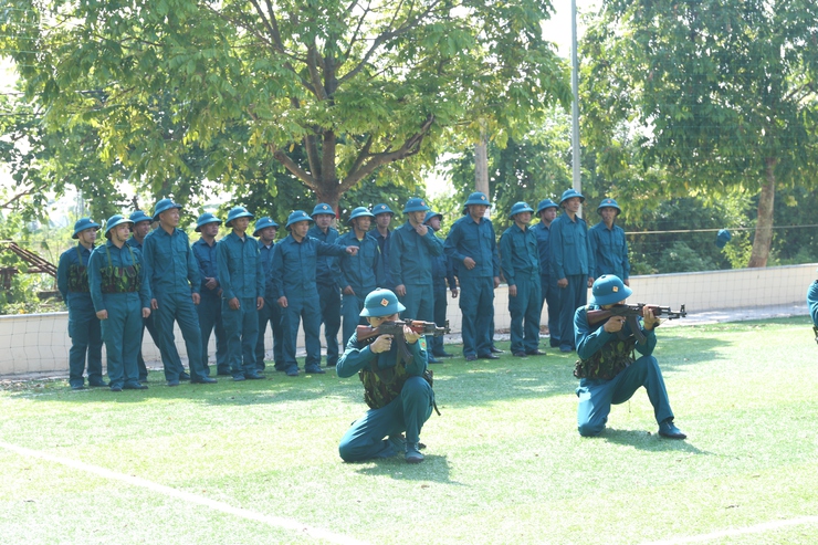 Xã Bất Bạt Khai mạc huấn luyện lực lượng Dân quân cơ động năm 2026- Ảnh 11.