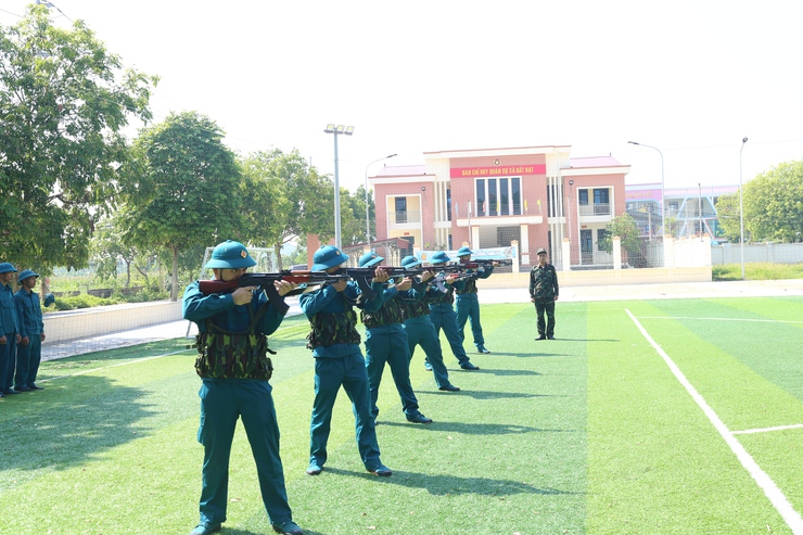 Xã Bất Bạt Khai mạc huấn luyện lực lượng Dân quân cơ động năm 2026- Ảnh 15.