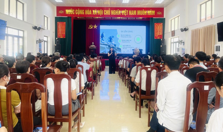 Hội nghị tuyên truyền pháp luật về đê điều, thủy lợi và phòng, chống thiên tai trên địa bàn xã Phúc Lộc- Ảnh 5.