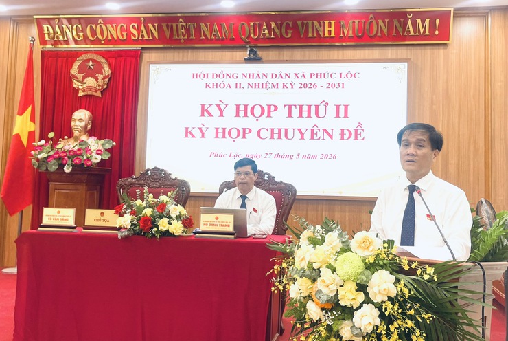 HĐND xã Phúc Lộc khoá II, nhiệm kỳ 20226-2031 thông qua nhiều nghị quyết quan trọng về đầu tư công và ngân sách năm 2026 tại Kỳ họp thứ 2 (Kỳ họp chuyên đề)- Ảnh 1.