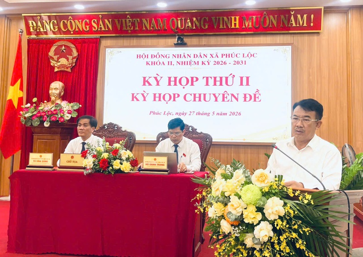 HĐND xã Phúc Lộc khoá II, nhiệm kỳ 20226-2031 thông qua nhiều nghị quyết quan trọng về đầu tư công và ngân sách năm 2026 tại Kỳ họp thứ 2 (Kỳ họp chuyên đề)- Ảnh 5.