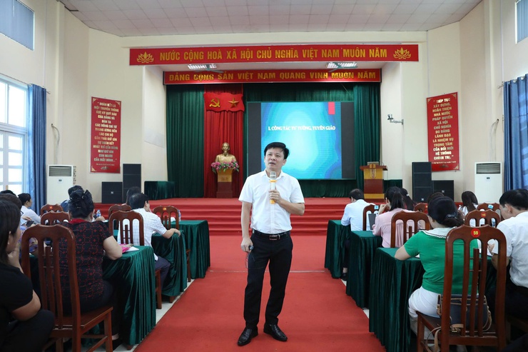 Xã Sơn Đồng tổ chức lớp tập huấn nghiệp vụ công tác Tuyên giáo năm 2026- Ảnh 2.