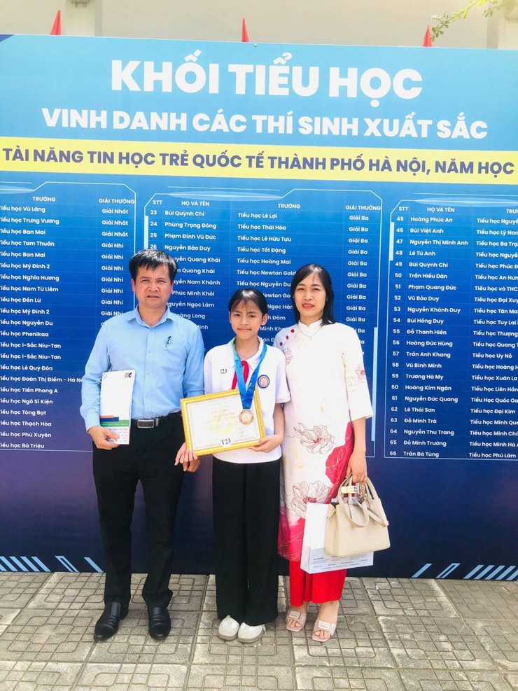 TRƯỜNG TIỂU HỌC PHÚ KIM VINH DANH HỌC SINH ĐẠT GIẢI BA CUỘC THI TÀI NĂNG TIN HỌC TRẺ QUỐC TẾ THÀNH PHỐ HÀ NỘI NĂM HỌC 2025 – 2026- Ảnh 3.