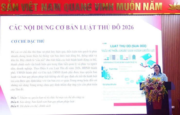 Xã Hòa Phú tổ chức Hội nghị Tuyên truyền, phổ biến Luật Thủ đô 2026- Ảnh 4.