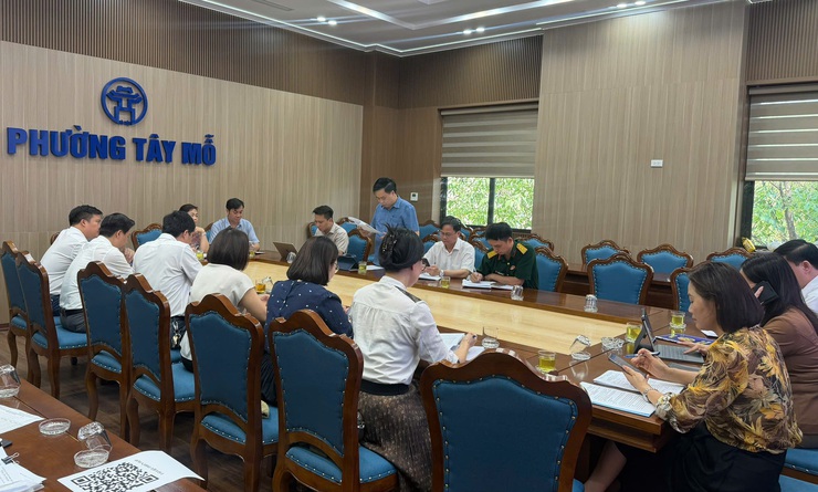 Thường trực HĐND phường Tây Mỗ đánh giá kết quả hoạt động tháng 5 và triển khai nhiệm vụ trọng tâm tháng 6 năm 2026- Ảnh 2.