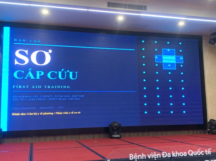 Tây Mỗ nâng cao kỹ năng sơ cấp cứu ban đầu cho nhân viên Trạm Y tế phường- Ảnh 2.