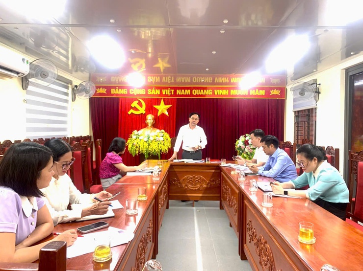 Đoàn giám sát Ban văn hóa – Xã hội xã Hát Môn giám sát công tác quản lý, sử dụng các thiết chế văn hóa trên địa bàn xã.- Ảnh 5.