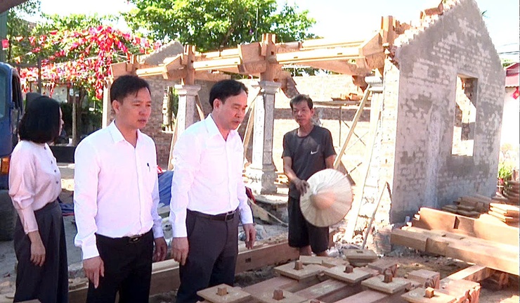 Đoàn giám sát Ban văn hóa – Xã hội xã Hát Môn giám sát công tác quản lý, sử dụng các thiết chế văn hóa trên địa bàn xã.- Ảnh 4.