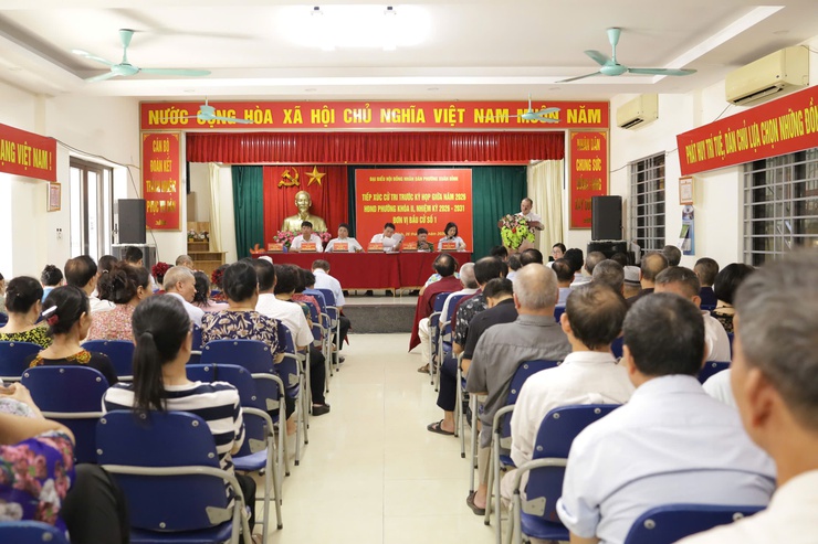 Phường Xuân Đỉnh: tổ đại biểu số 1 tiếp xúc cử tri trước kỳ họp giữa năm 2026- Ảnh 1.