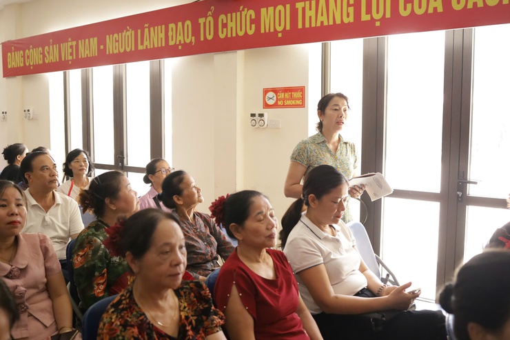 Phường Xuân Đỉnh: tổ đại biểu số 1 tiếp xúc cử tri trước kỳ họp giữa năm 2026- Ảnh 3.