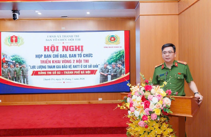 Thanh Trì triển khai Vòng 2 Hội thi “Lực lượng tham gia bảo vệ an ninh, trật tự ở cơ sở giỏi” Bảng thi số 03 - thành phố Hà Nội- Ảnh 5.
