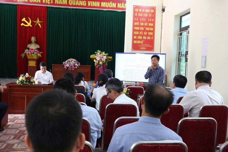 THƯỜNG TRỰC HĐND XÃ SÓC SƠN KHẢO SÁT KẾT QUẢ GIẢI QUYẾT KIẾN NGHỊ CỬ TRI TẠI ĐƠN VỊ BẦU CỬ SỐ 1- Ảnh 4.