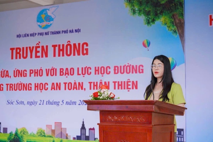 TRUYỀN THÔNG PHÒNG CHỐNG, ỨNG PHÓ VỚI BẠO LỰC HỌC ĐƯỜNG, XÂY DỰNG TRƯỜNG HỌC AN TOÀN, THÂN THIỆN TẠI TRƯỜNG THCS ĐÔNG XUÂN- Ảnh 8.