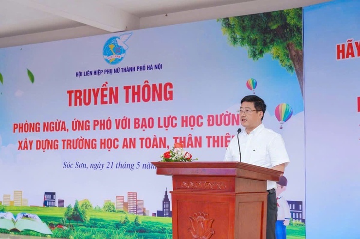 TRUYỀN THÔNG PHÒNG CHỐNG, ỨNG PHÓ VỚI BẠO LỰC HỌC ĐƯỜNG, XÂY DỰNG TRƯỜNG HỌC AN TOÀN, THÂN THIỆN TẠI TRƯỜNG THCS ĐÔNG XUÂN- Ảnh 9.