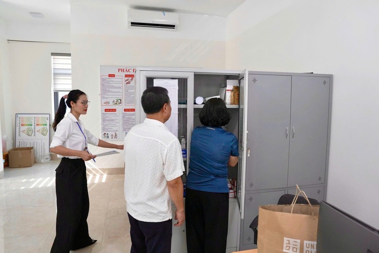 Xã Thiên Lộc tổ chức 2 đoàn kiểm tra cơ sở vật chất và thăm, động viên tại các điểm thi tuyển sinh vào lớp 10 THPT năm học 2026 – 2027- Ảnh 14.